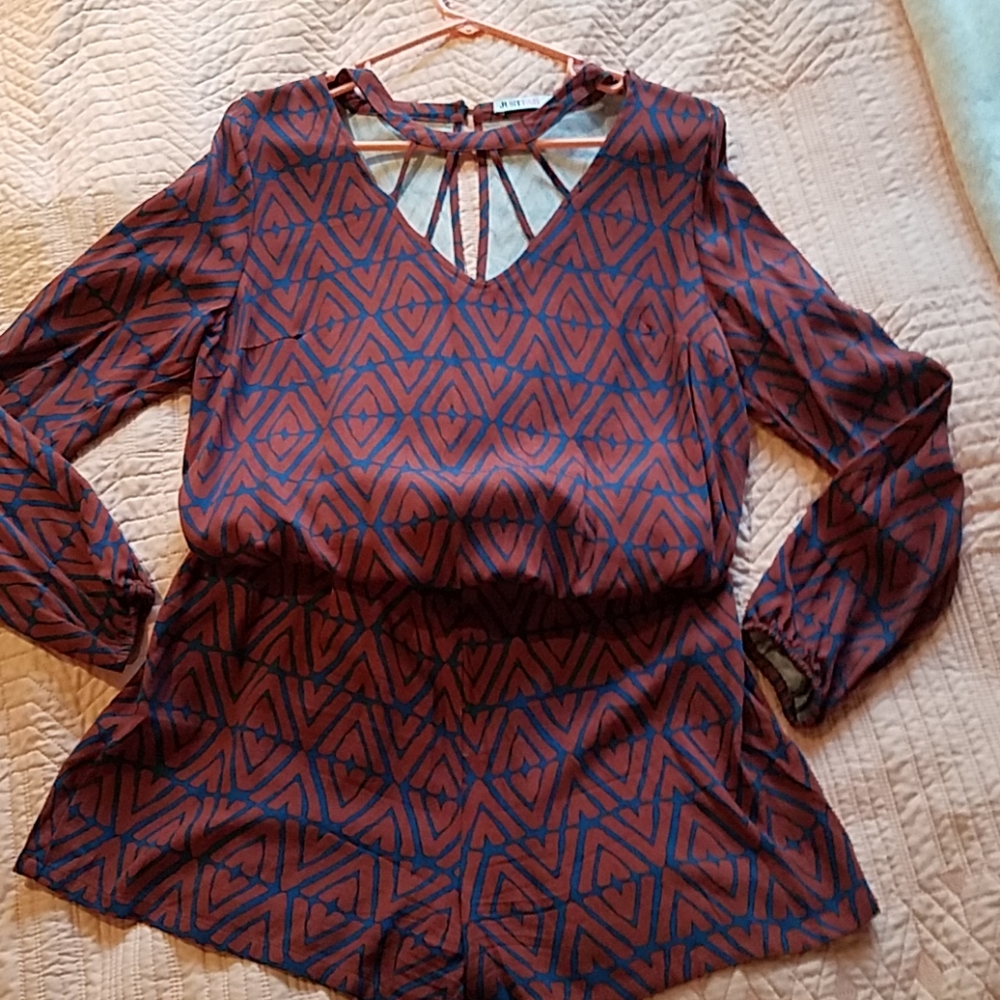 Open Back Romper